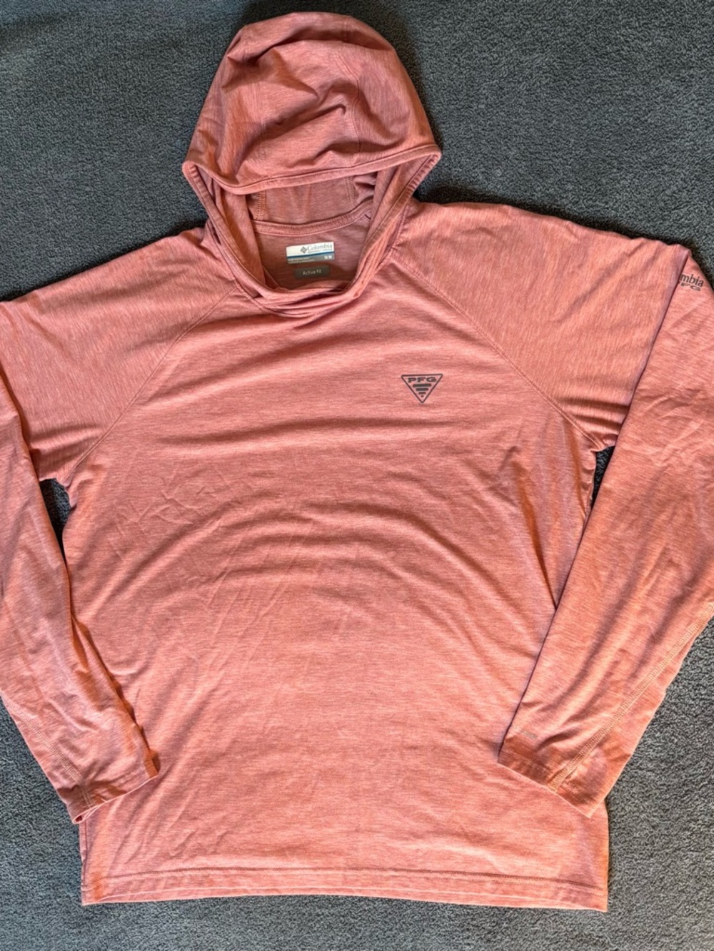 Men's Columbia PFG Long Sleeve Hooded T-Shirt